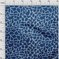 thumbnail image 2 of oneOone Cotton Flex Royal Blue Fabric Giraffe Animal Skin Craft Projects Decor Fabric Printed By The Yard 40 Inch Wide, 2 of 4