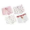 thumbnail image 2 of Mikilon Little Girls Cotton Boy Shorts Toddler Panties Baby Princess Underwear (Pack of 4), 2 of 3