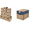 thumbnail image 1 of SmoothMove Classic Moving Kit Boxes TapeAssembly Easy Carry Handles Small Medium (), 1 of 7