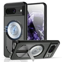 Allytechgroup Magnetic Compatible with Google Pixel 8 Pro Case, Cooling Case Compatible with Wireless Charging Slim Anti-Drop Protective Cover for Google Pixel 8 Pro