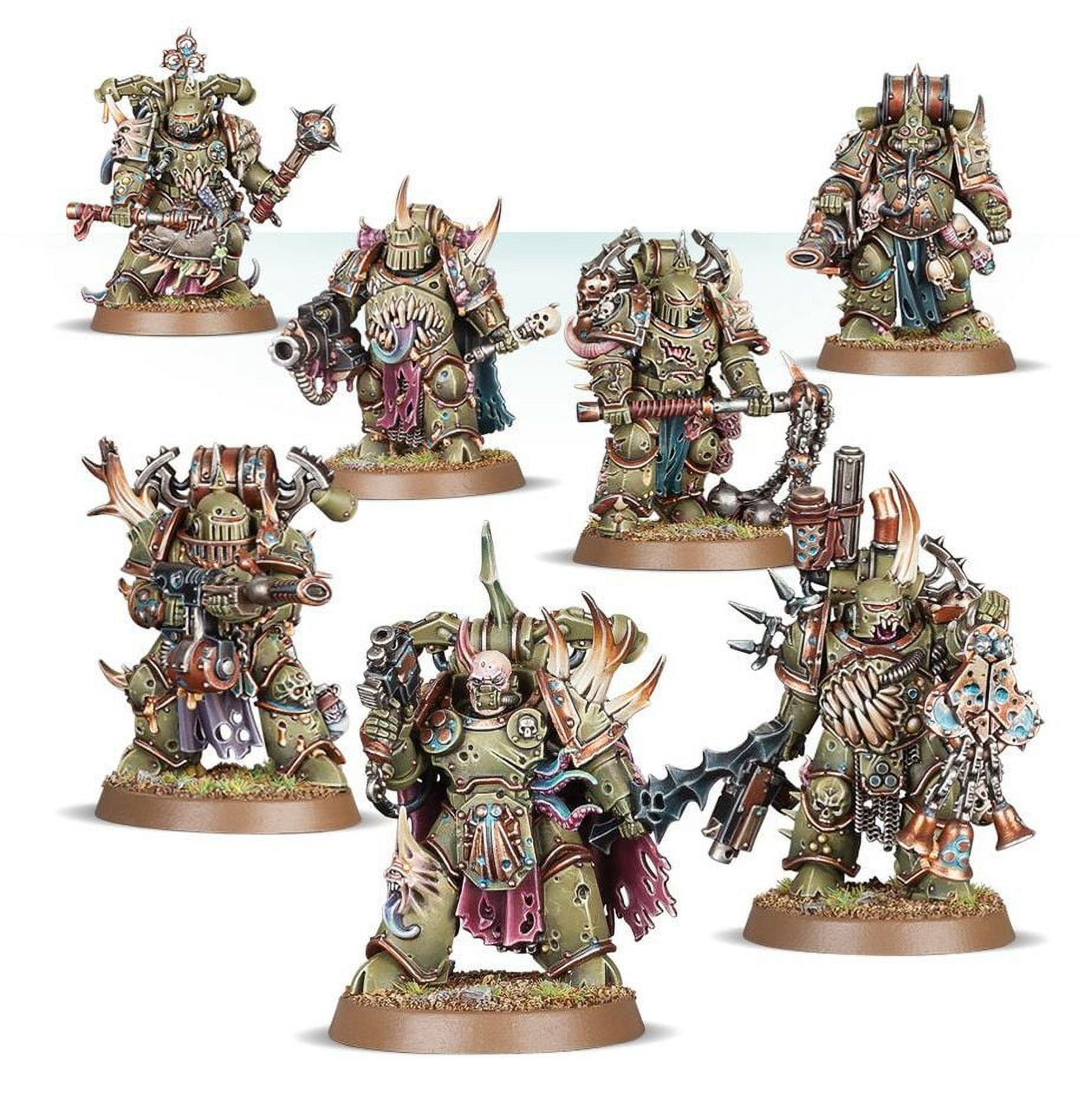 Warhammer 40k, Death Guard, Plague Marine z1, Lot #SD13 | eBay