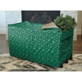 thumbnail image 4 of Covermates Keepsakes Christmas Tree Structured Rolling Storage Bag - Superior Protection, Reinforced Handles - Holiday Storage, Green Snowflake, 4 of 8