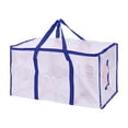 thumbnail image 2 of Bolsas De Mudanza, Bolsas De Viaje Resistentes, Equipaje Duradero, Fabricadas En Polietileno, Dimensiones De 61 X 41 X 23 Cm, Mltiples Compartimentos, Para Mudanzas Profesionales, Para, UKHBMC, 2 of 8