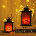 LED Fireplace Lamp with Timer,Electric Fireplaces Lights with Flame