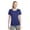 Cobalt Heather, variant on Sport-Tek ® Ladies Heather Contender  Scoop Neck Tee. LST360