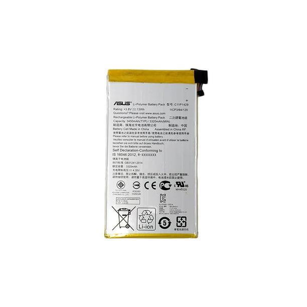 Original Asus C11p1429 3450mah Battery For Asus Zenpad C7 0 Z170cg Non Retail Package Walmart Com Walmart Com
