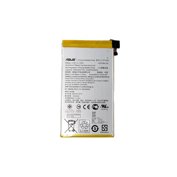 Original Asus C11p1429 3450mah Battery For Asus Zenpad C7 0 Z170cg Non Retail Package Walmart Com Walmart Com Original Asus C11p1429 3450mah Battery For Asus Zenpad C7 0 Z170cg Non Retail Package Walmart Com Walmart Com