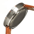 thumbnail image 4 of Men's Diamond Orange Leather Orange Analog Watch, 4 of 4