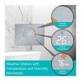 thumbnail image 3 of WiFi Thermostat Programmable Temperature Controller Underfloor Water/Gas Boiler Weather Station Tuya Smart Voice Control ,Easy to Install, 3 of 7