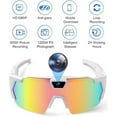 thumbnail image 3 of Pov Glasses 16GB 4k Baseball with Camera Smart Glass Men Women Sunglasses Cameras and Audio Video Action 2026 Upgrade, 3 of 9