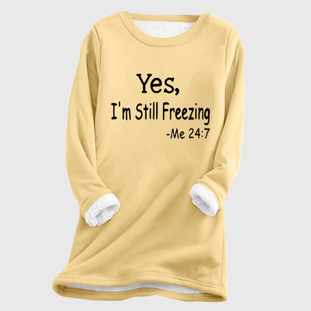 DPTALR Woman Long Sleeve Round Neck Printing Blouse Causal Pullover Long Sleeve Tops