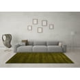 thumbnail image 3 of Ahgly Company Indoor Rectangle Abstract Yellow Contemporary Area Rugs, 2' x 5', 3 of 4