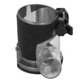 thumbnail image 1 of Cache-poussière de Coupe, Base de Machine de Coupe Réglable Antirouille à Verrouillage Rapide Noir Transparent pour Remplacement, 1 of 8