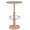 Pink, variant on Minimalist High Pub Table 41.3inch Tall Bar Table Modern Patio Table for Backyard Retro Dinner Table in Home Kitchen Metal Display Stand