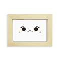 thumbnail image 1 of Lovely Face Unhappy Expression Desktop Decorate Photo Frame Picture Art Painting 5x7 inch, 1 of 3