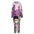 thumbnail image 4 of Teen Titans Go Women Men Pajamas Zipper Onesie Jumpsuit Hooded One Piece Sleepwear, 4 of 8