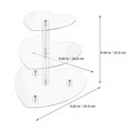 thumbnail image 2 of TEHAUX Soporte Acrílico Para Postres Con Forma Ideal Para Reuniones Y Celebraciones, 2 of 8
