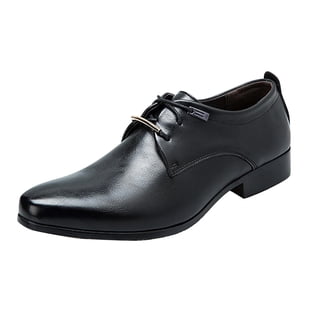 Vedolay Mens Oxford Shoes Leather Dress Shoes for Men(Black  display picture 2