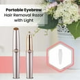 Artrylin Eyebrow Hair Remover, Eyebrow Trimmer Women Eyebrow Epilator