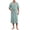 Green, variant on Men's Short Sleeve Modal Robes Cooling Summer Long Housecoat with Belt and Pockets Lounge Homewear Sleepwear Bathrobes Blue L