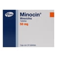 thumbnail image 2 of Minocin Minociclina 50 mg 24 tabletas, 2 of 2