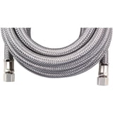 CERTIFIED APPLIANCE IM72SS Braided Stainless Steel Ice Maker Connector - 6 Feet, 1/4 Inch Fittings