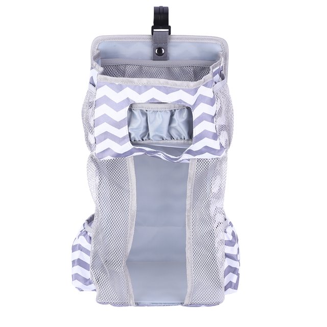 Bolsa colgante para cama de bebé, organizador de almacenamiento de juguetes para pañales infantiles