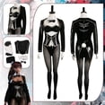 thumbnail image 2 of Disfraz de fantasía de Stellar Blade Eve para mujer adulta, chaqueta negra, pantalones cortos, traje femenino para Halloween y carnaval, 2 of 5