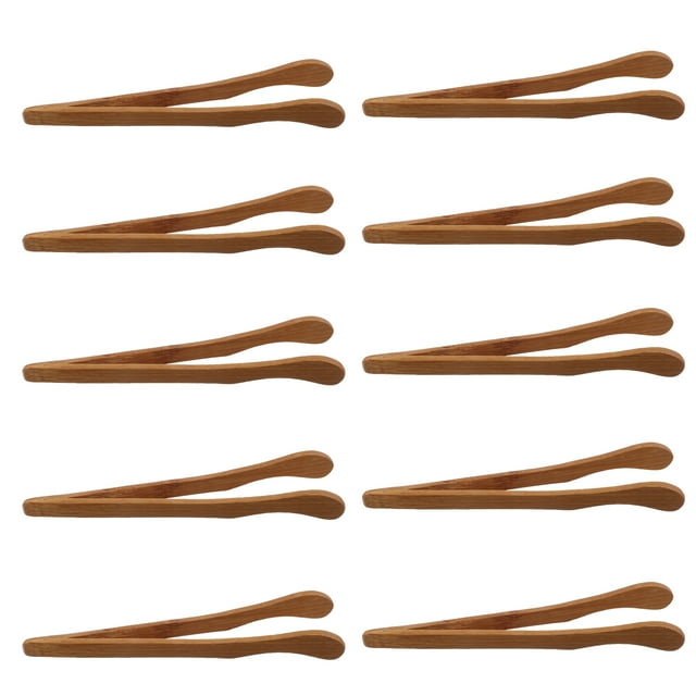 10 Pcs Practical Tea Cup Clips Anti-scald Tea Cup Clamps Bamboo Teaware Tea Set