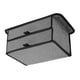 thumbnail image 3 of Bandeja para lápices debajo del escritorio, caja de almacenamiento, organizador de doble capa, papelería de oficina, fácil de instalar, accesorio, 3 of 9