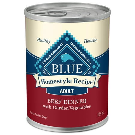 UPC 840243104956 product image for Blue Buffalo Homestyle Recipe Adult Wet Dog Food  Beef Dinner  12.5-oz. Can | upcitemdb.com