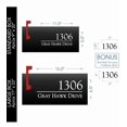 thumbnail image 4 of STARLIGHT- Personalized Mailbox Decals With Family Name And Address, 4 of 6
