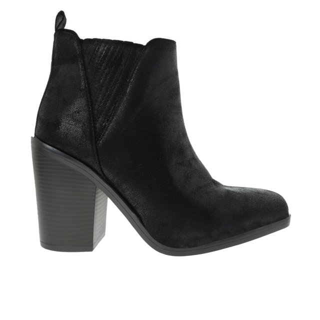 Botín Camila color negro con textura suave 25.5 Dorothy Gaynor Botín Camila color negro con textura suave 25.5