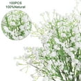 thumbnail image 5 of 10 Pcs Artificial Babys Breath Gypsophila Silk Flowers Bouquet, Home Wedding Party Home Decor, Gift for Mother's Day, 5 of 9