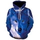 thumbnail image 1 of "Xishao Sudadera con Capucha De para Hombre, Ropa De Calle Holgada con Estampado De Lobo En 3D, Ropa De Calle Divertida De Animal, Hip Hop, Primavera Y Otoño" Xishao ropa, 1 of 2