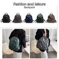 thumbnail image 2 of Mochila de hombro acolchada para mujer, bolsa de algodón acolchada para ordenador portátil, resistente al agua, para Otoño e InviernoRedCHINA Fivean unisex, 2 of 2