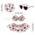 thumbnail image 2 of Hawaiian Porch Goose Outfit 5-Piece Set with Sunglasses and Swim Ring for 23 Inch Geese Statue, 2 of 8