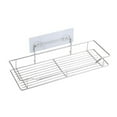 thumbnail image 4 of 1 Pice Serviteurs De Douche Panier Tagre Organisateur De Salle De Bain Cuisine Spice Rack Acier Inoxydable - Sans Perage, 4 of 5