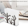 thumbnail image 4 of Qiilu Stainless Steel Plants Shape Tissue Holder Dispenser Napkin Rack Table Paper Rack, Tissue Rack, Napkin Rack, 4 of 8