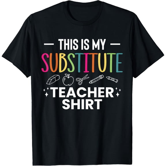 Premium Comfort - This Is My Substitute SUB Teacher Shirt T-Shirt