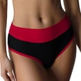 thumbnail image 1 of Culotte String Taille Haute Confortable pour Usage Quotidien Respirante Sans Couture Extensible Douce pour Femmes, 1 of 4