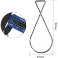 thumbnail image 2 of Paquete de 120 ganchos para techo, ganchos para colgar en techos suspendidos de azulejos, rejilla o techos suspendidos, ideales para oficinas, aulas, hogares y bodas., 2 of 7