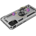 thumbnail image 4 of Kaleidio Case For Samsung Galaxy A33 5G [Hybrid Protector] Rubberized Shockproof [Ring Stand] 2-Piece Armor Cover [Silver/Black], 4 of 5
