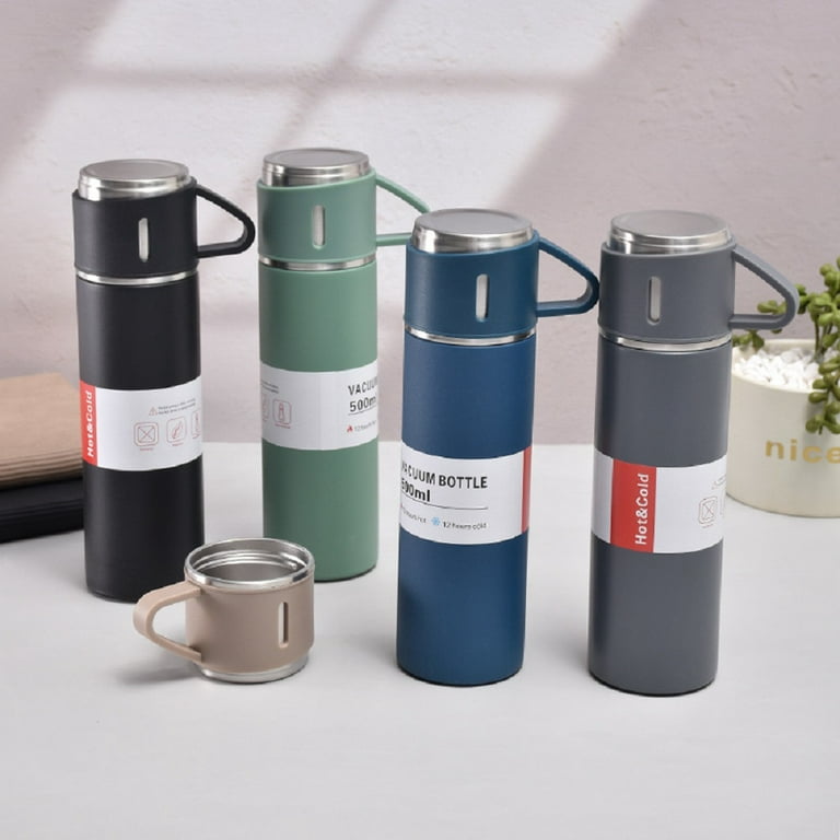 Mini Pocket Thermos Hot Water Bottle Vacuum Flask Double Wall Coffee Travel  F❤❤