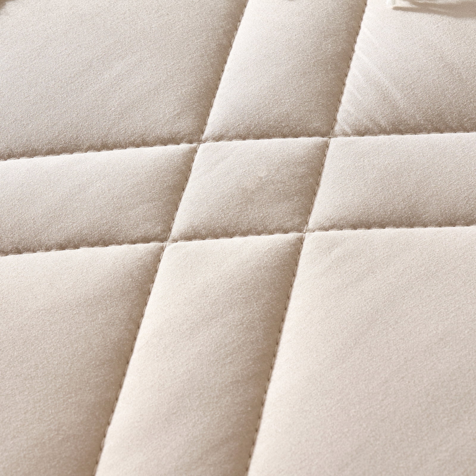 Davulos Comforters Queen Size,7 Pieces Bed in a Bag for All Season Bedding Set Alternative Khaki Comforters Set