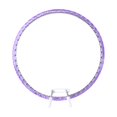 thumbnail image 1 of HILABEE Embroidery Hoop 21cm Circle Loop for DIY Projects Party Embellishment Sewing violet, 1 of 9