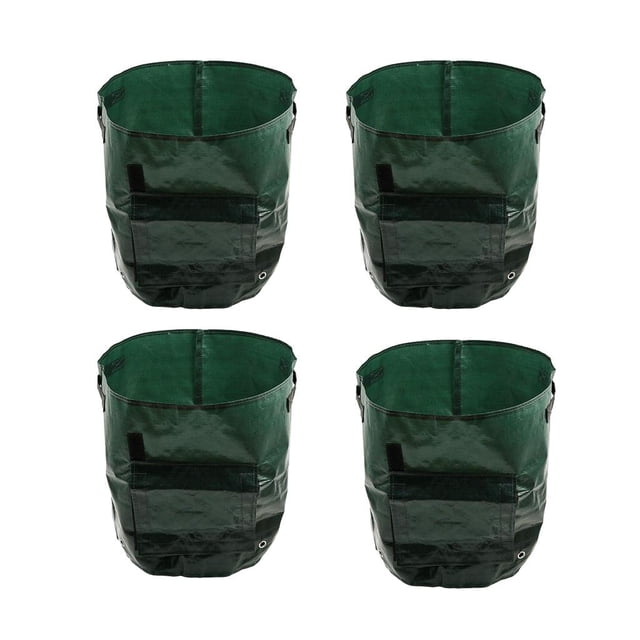 Bolsas De De Papa Para Plantas De Jardín De 7 Galones Con Solapa De Resistentes Y Reutilizables shamjiam Jardinera de contenedores de cultivo