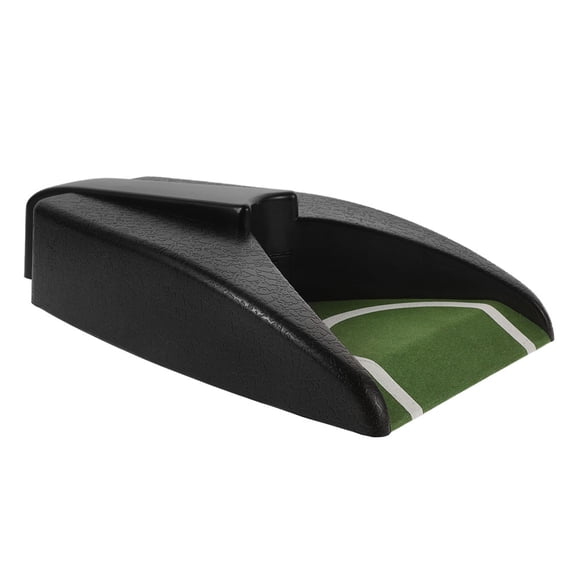GOOHOCHY  Portable Golf Green Putting Exerciser Indoor Practice Black