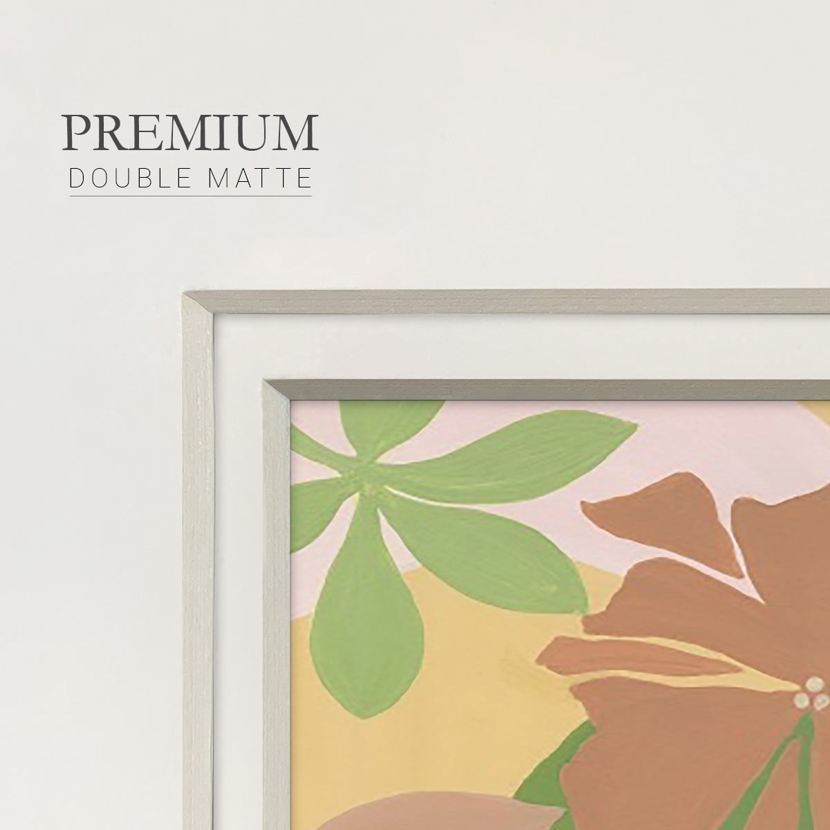 Neutral Blooms IVPremium Framed Print