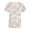 Pink, variant on QATAINLAV Easter Scrub Tops Women Short Sleeve Nursing Uniform Pocket T-Shirt Stretchy Bunny Eggs Print V-Neck Holiday Workwear Medical Scrub Shirts Limited Time Sales of Today Dark Gray L